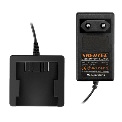 SHENTEC Cargador de batería de litio 24V para GreenWorks G-24 29807 29322 29852 29837 29842