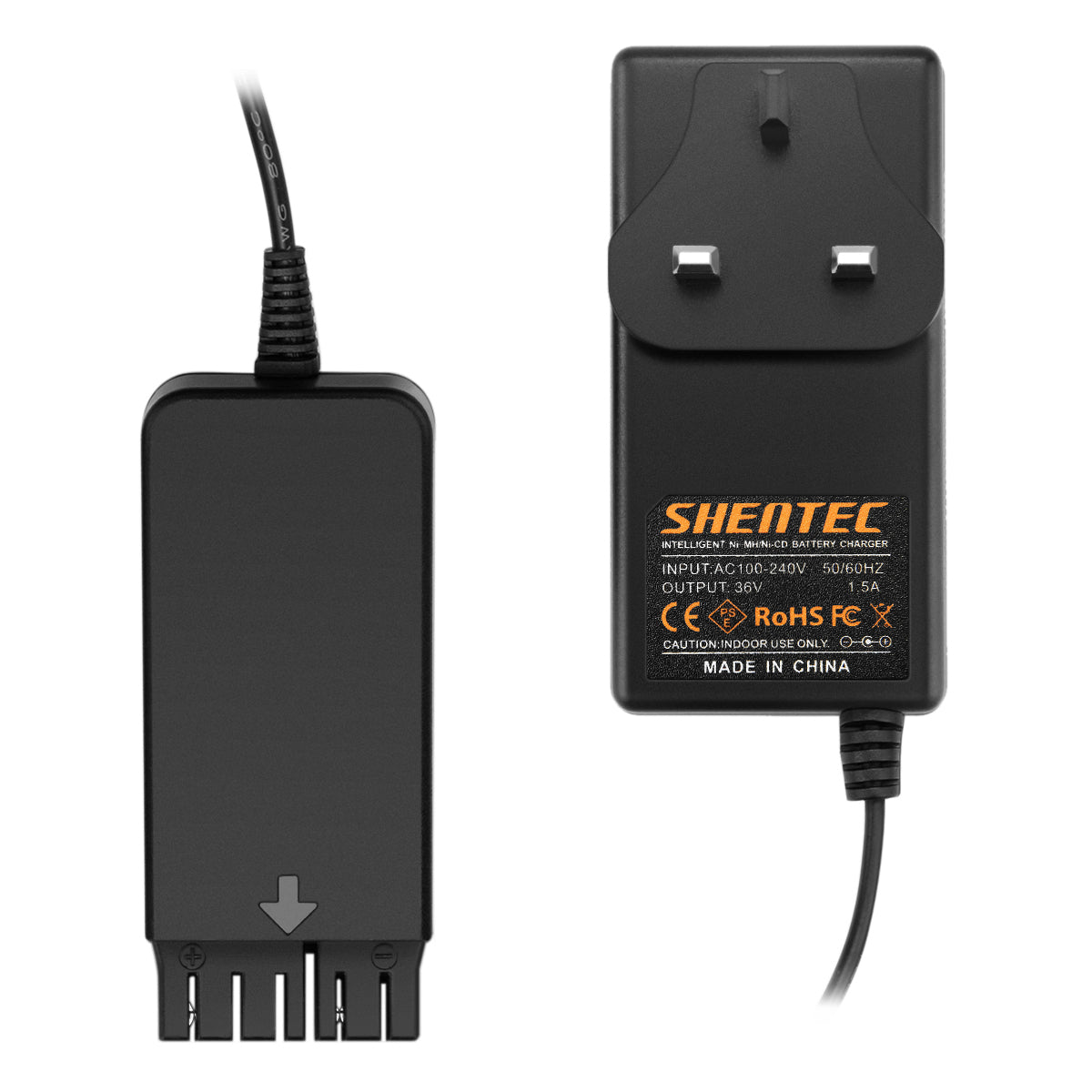 SHENTEC Cargador de batería Ni-MH de 24V para HILTI 24V B24, B 24/2.0, B 24/3.0 UH 240-A