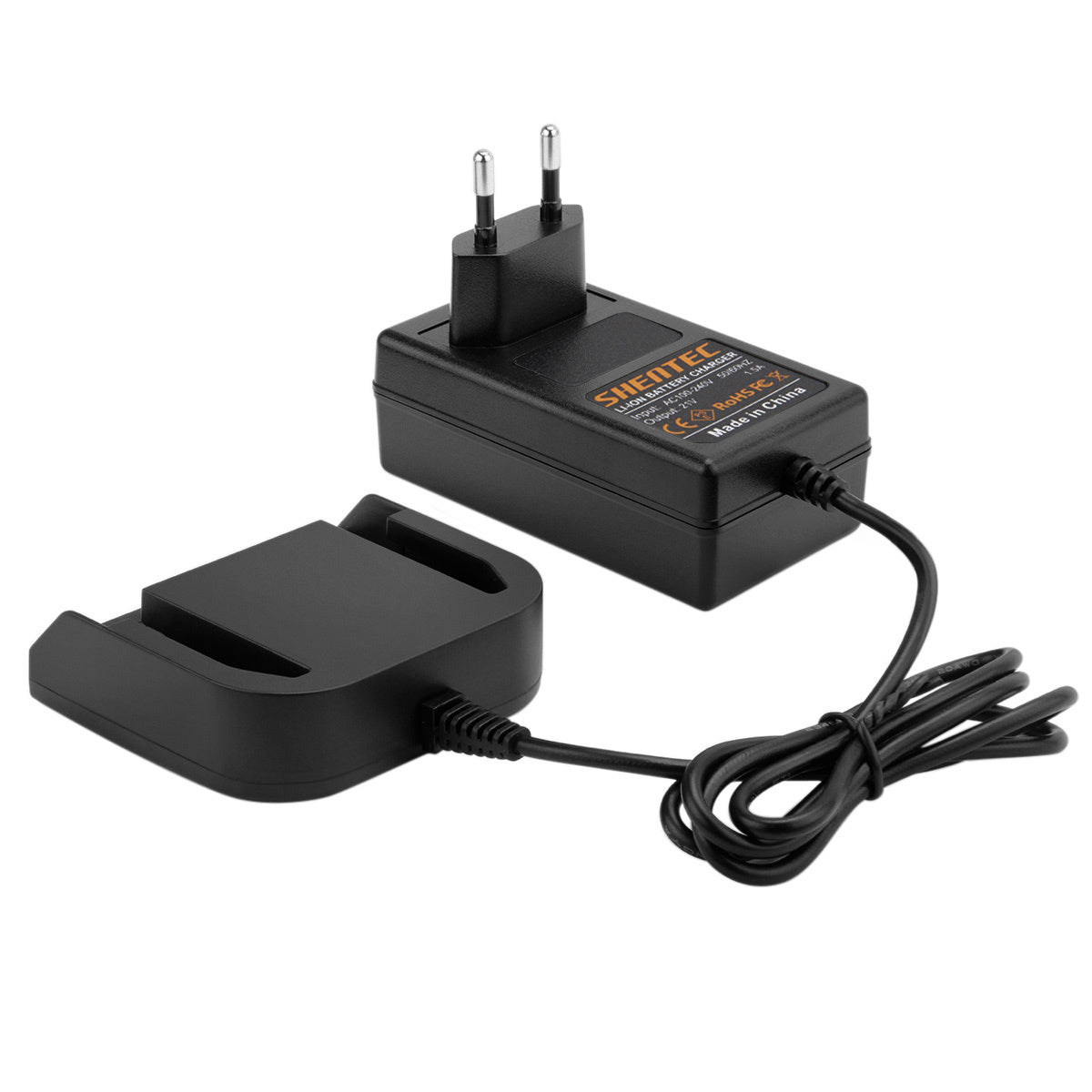 SHENTEC Cargador de batería de ion de litio 18V para AEG M1830R B1820R L1815R B1830R BUS18X B1814G BX18