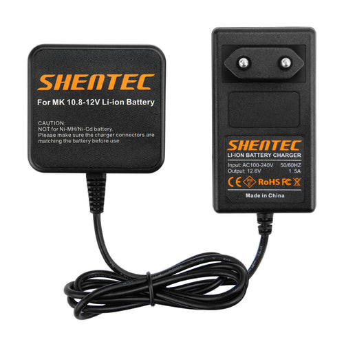 Cargador de batería SHENTEC para Makita 10.8V BL1013 BL1014 DT01 ML101 LCT203W 194551-4