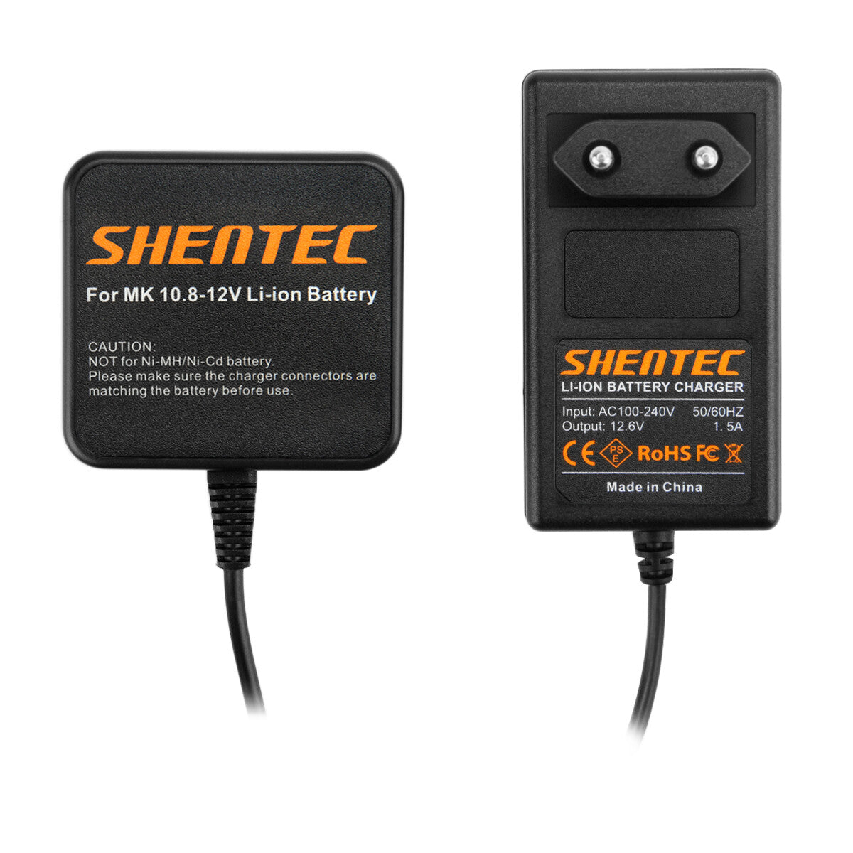 Cargador de batería SHENTEC para Makita 10.8V BL1013 BL1014 DT01 ML101 LCT203W 194551-4