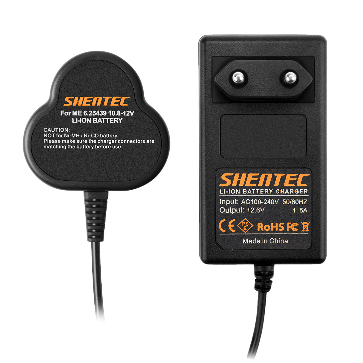 SHENTEC Batería de ion de litio 10.8V para Metabo 6.25438 6.25439 PowerImpact 12 Powermaxx