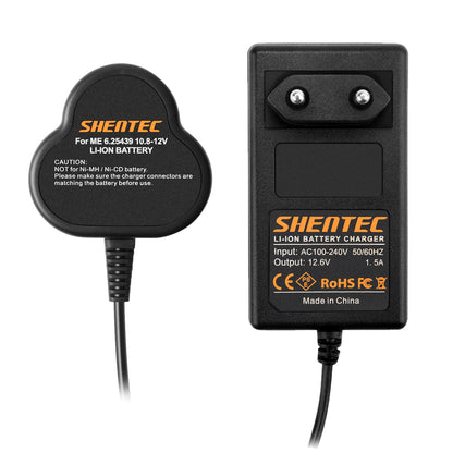 SHENTEC Batería de ion de litio 10.8V para Metabo 6.25438 6.25439 PowerImpact 12 Powermaxx