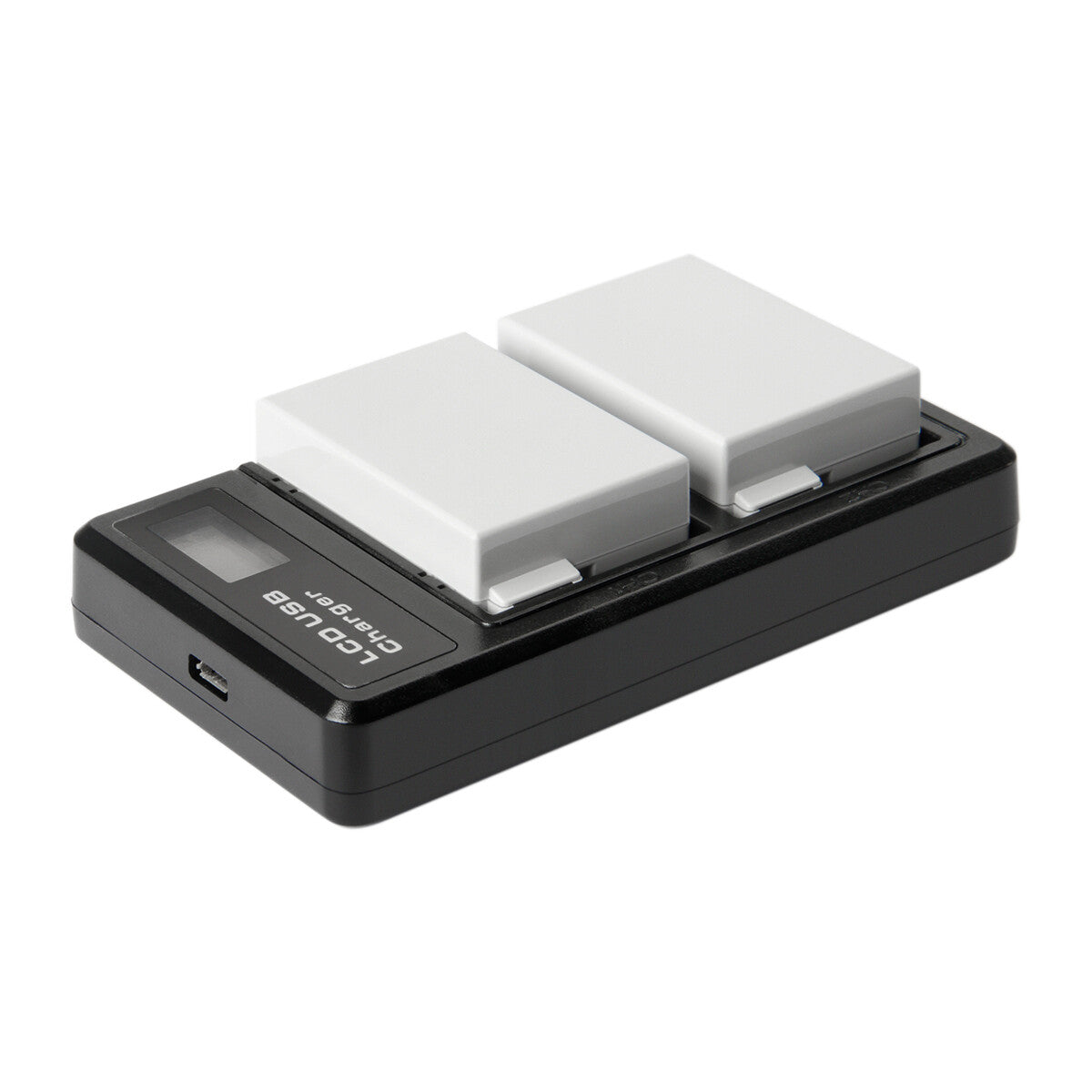 SHENTEC 2x Batería LP-E8 + Cargador Doble Para Canon EOS 550D 600D 650D 700D Kiss T2i X4 X5