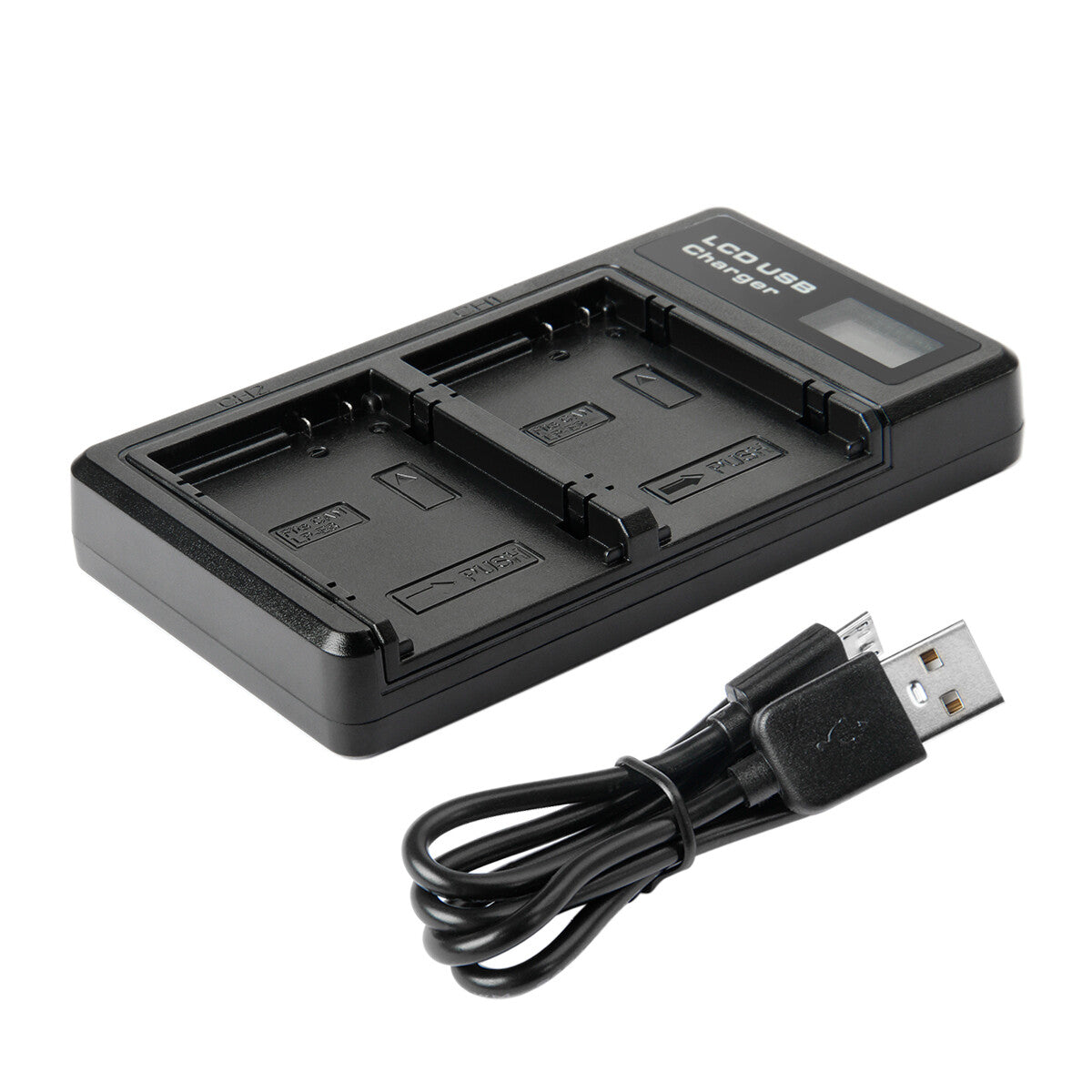 SHENTEC 2x Batería LP-E8 + Cargador Doble Para Canon EOS 550D 600D 650D 700D Kiss T2i X4 X5