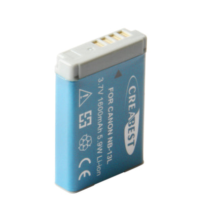 2x batería NB-13L + cargador LCD para Canon PowerShot SX620 HS G5X G7X Mark III II