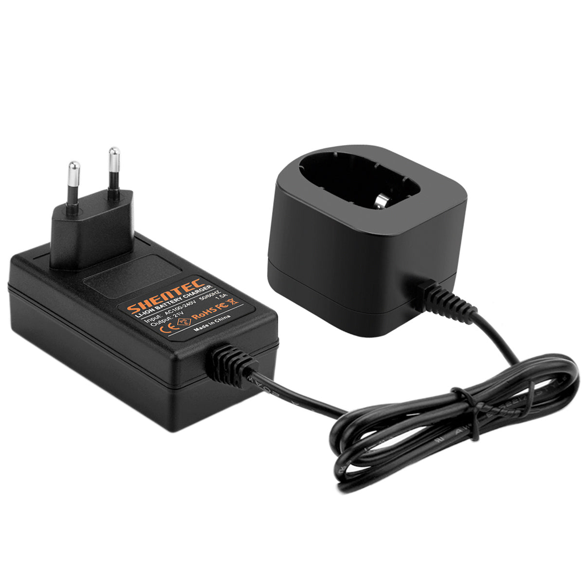 SHENTEC Cargador de batería de 18V para RYOBI BPL18151/P105/P106/P108/P102/CMD-1802/CMI-1802