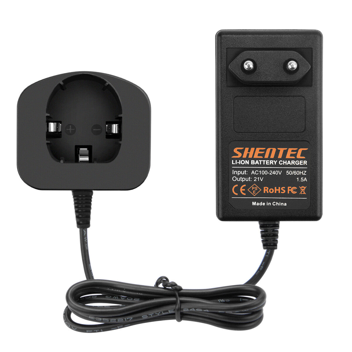 SHENTEC Cargador de batería de 18V para RYOBI BPL18151/P105/P106/P108/P102/CMD-1802/CMI-1802