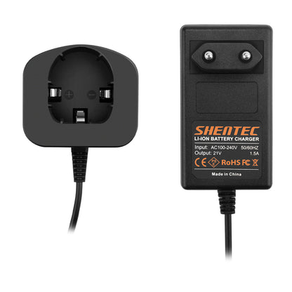SHENTEC Cargador de batería de 18V para RYOBI BPL18151/P105/P106/P108/P102/CMD-1802/CMI-1802