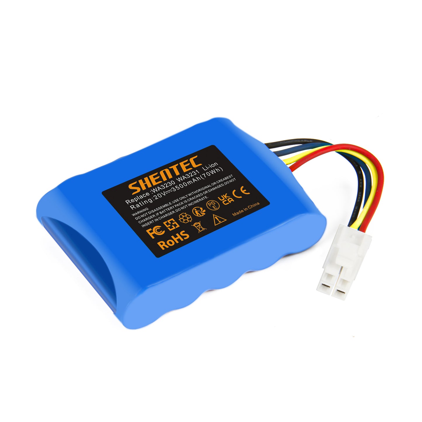 Batería Li-ion SHENTEC 20V 3500mAh para Worx 50032774 50032492 WA3230 WA3231 WR092S
