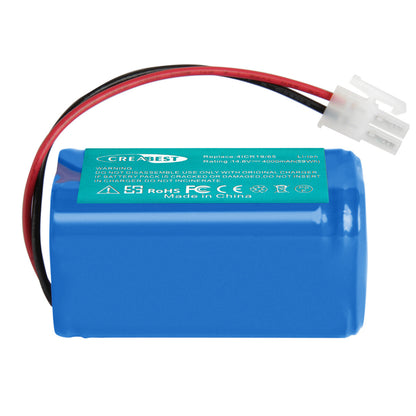 SHENTEC Batería de iones de litio 14.8V 4Ah para Ecovacs Deebot CR130 CEN 540 4ICR19/65 Dibea V870