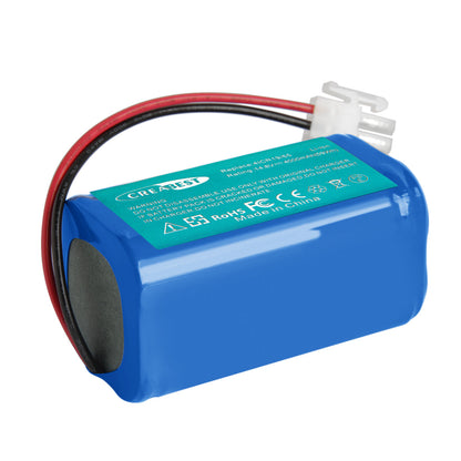 SHENTEC Batería de iones de litio 14.8V 4Ah para Ecovacs Deebot CR130 CEN 540 4ICR19/65 Dibea V870
