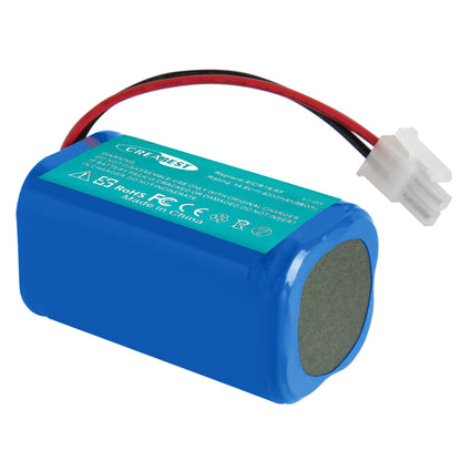 SHENTEC Batería de iones de litio 14.8V 4Ah para Ecovacs Deebot CR130 CEN 540 4ICR19/65 Dibea V870