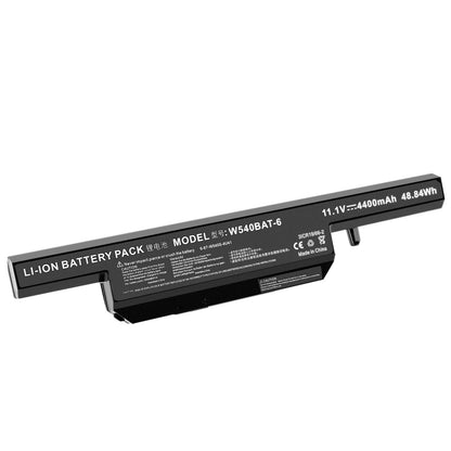 Batería de 11.1V W540BAT-6 para Clevo W155U W550SU W550TU 6-87-W540S-427 CW65S08