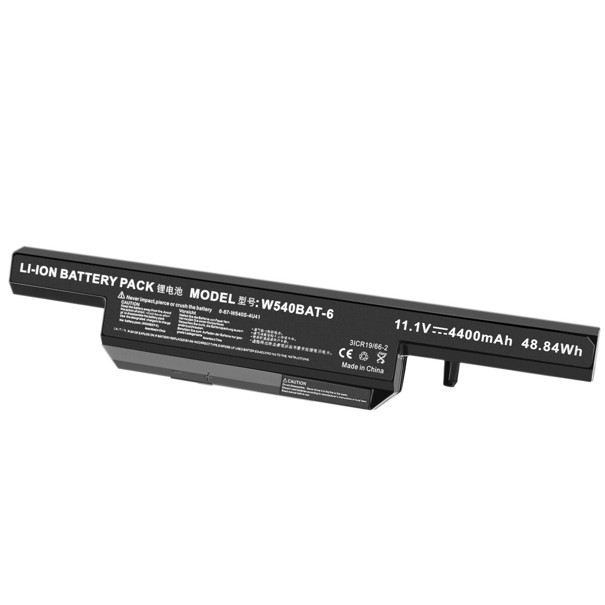 Batería de 11.1V W540BAT-6 para Clevo W155U W550SU W550TU 6-87-W540S-427 CW65S08