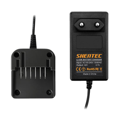 SHENTEC 36V Cargador De Batería Li-ion Para Worx WA3734 WA3536 WG268E WG568E WG168E WG368E WG776E