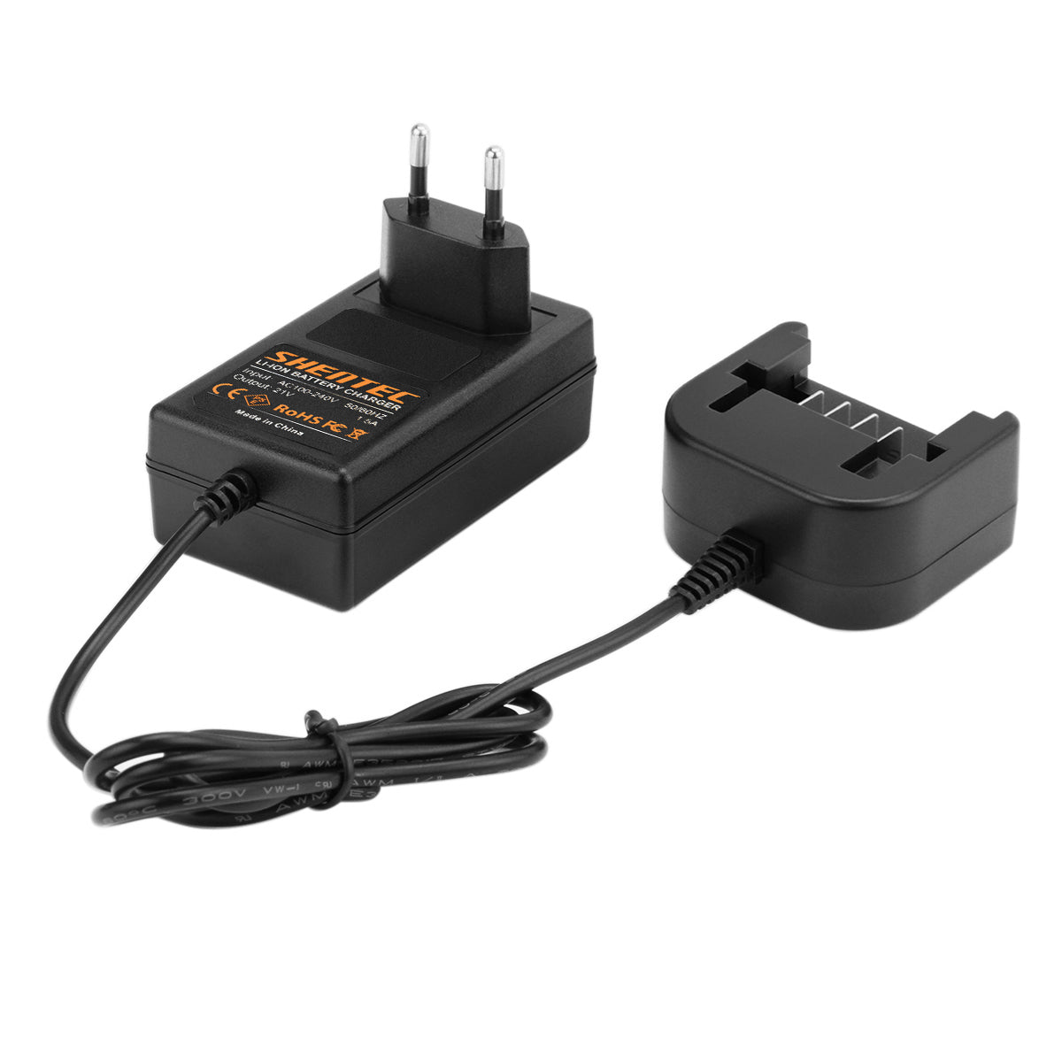 SHENTEC Cargador De Batería Li-ion Para Worx 20V WX678 WG259 WX390.1 WX393.3 WG549E.9 WA3551.1