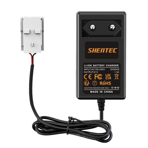 Cargador de batería de ion de litio SHENTEC 20V para Worx 50032492 50032774 WA3230 WA3231 WR105SI