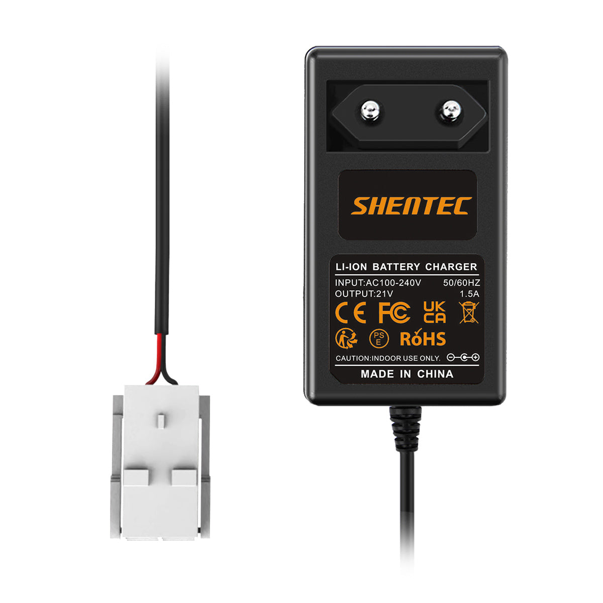 Cargador de batería de ion de litio SHENTEC 20V para Worx 50032492 50032774 WA3230 WA3231 WR105SI