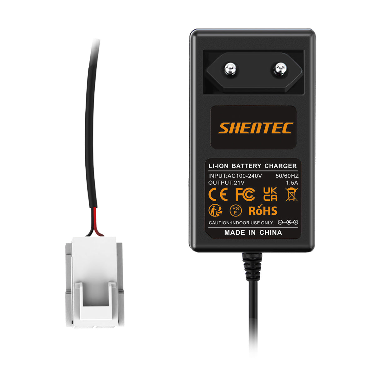 Cargador de batería de ion de litio SHENTEC 20V para Worx 50032492 50032774 WA3230 WA3231 WR105SI