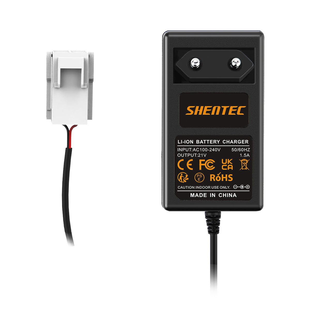 Cargador de batería de ion de litio SHENTEC 20V para Worx 50032492 50032774 WA3230 WA3231 WR105SI
