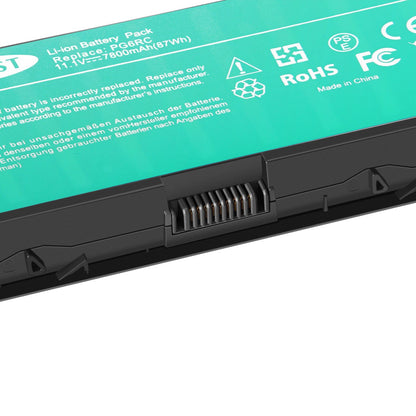 7.8Ah X57F1 Batería 86Wh para Dell Precision M4600 M4700 M6600 M4800 451-11744 FV993