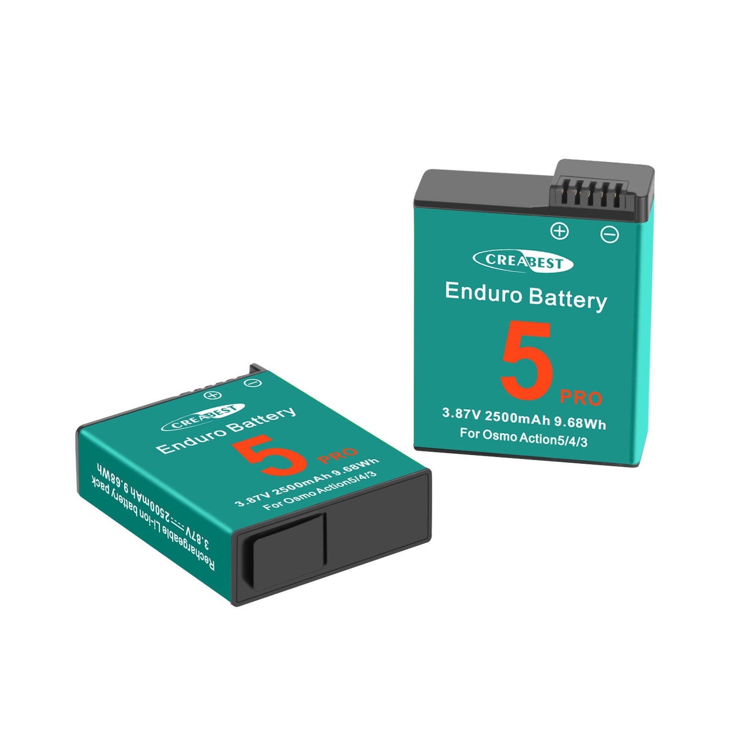 2x Batería Y Cargador Para DJI Osmo Action 5 Pro, Action 4 Y Action 3