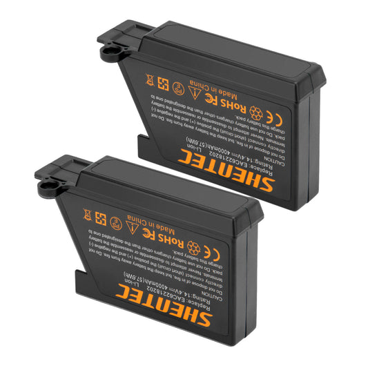 SHENTEC 2X Batería Li-ion 14.4V 4.0Ah para LG EAC60766104 EAC60766105 EAC60766101 VR1012W