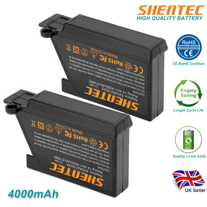 SHENTEC 2X Batería Li-ion 14.4V 4.0Ah para LG EAC60766104 EAC60766105 EAC60766101 VR1012W