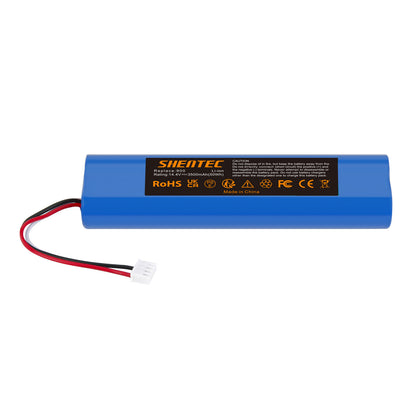 SHENTEC Batería de repuesto 3.5Ah 14,4V Li-ion para Ecovacs Deebot Ozmo 900 901 905 920 S01-LI-148-2600