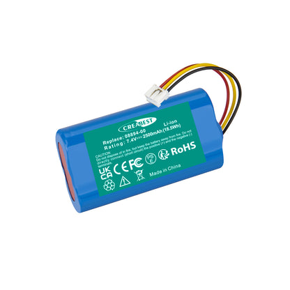 2x 7.4V 3.0Ah Batería Li-ion para Gardena 08894-00 ComfortCut D-89079 Ulm 8895