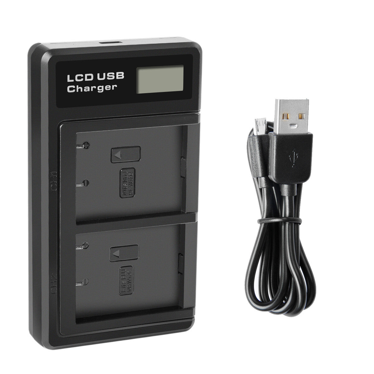 2x Batería NP-W126 W126S+Cargador Para Fujifilm Fuji X-E1 X-E2 X-E2S X-T10 X-T20