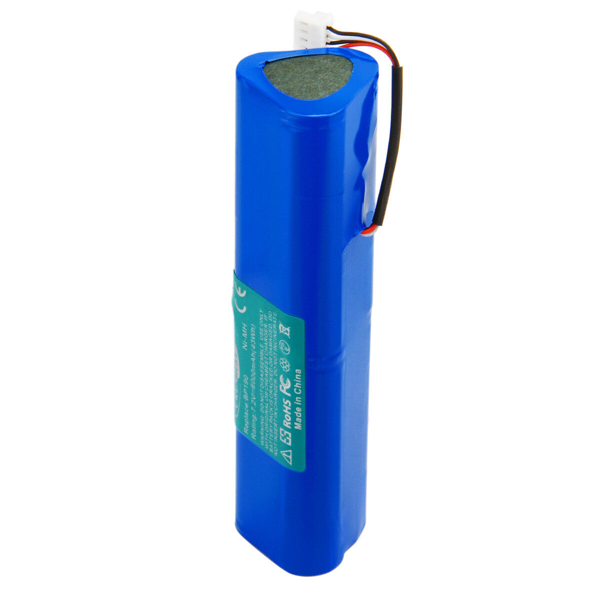 Batería de reemplazo Ni-MH de 7.2V 6Ah para Fluke BP190 B11432 Scopemeter 192 192B 196 196B 196C