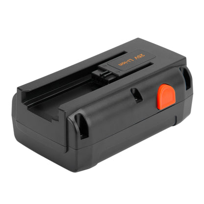 Batería de ión-litio SHENTEC 5000mAh 25V 04025-20 para cortacésped de husillo Gardena 380C 380 8838