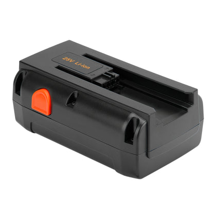 Batería de ión-litio SHENTEC 5000mAh 25V 04025-20 para cortacésped de husillo Gardena 380C 380 8838