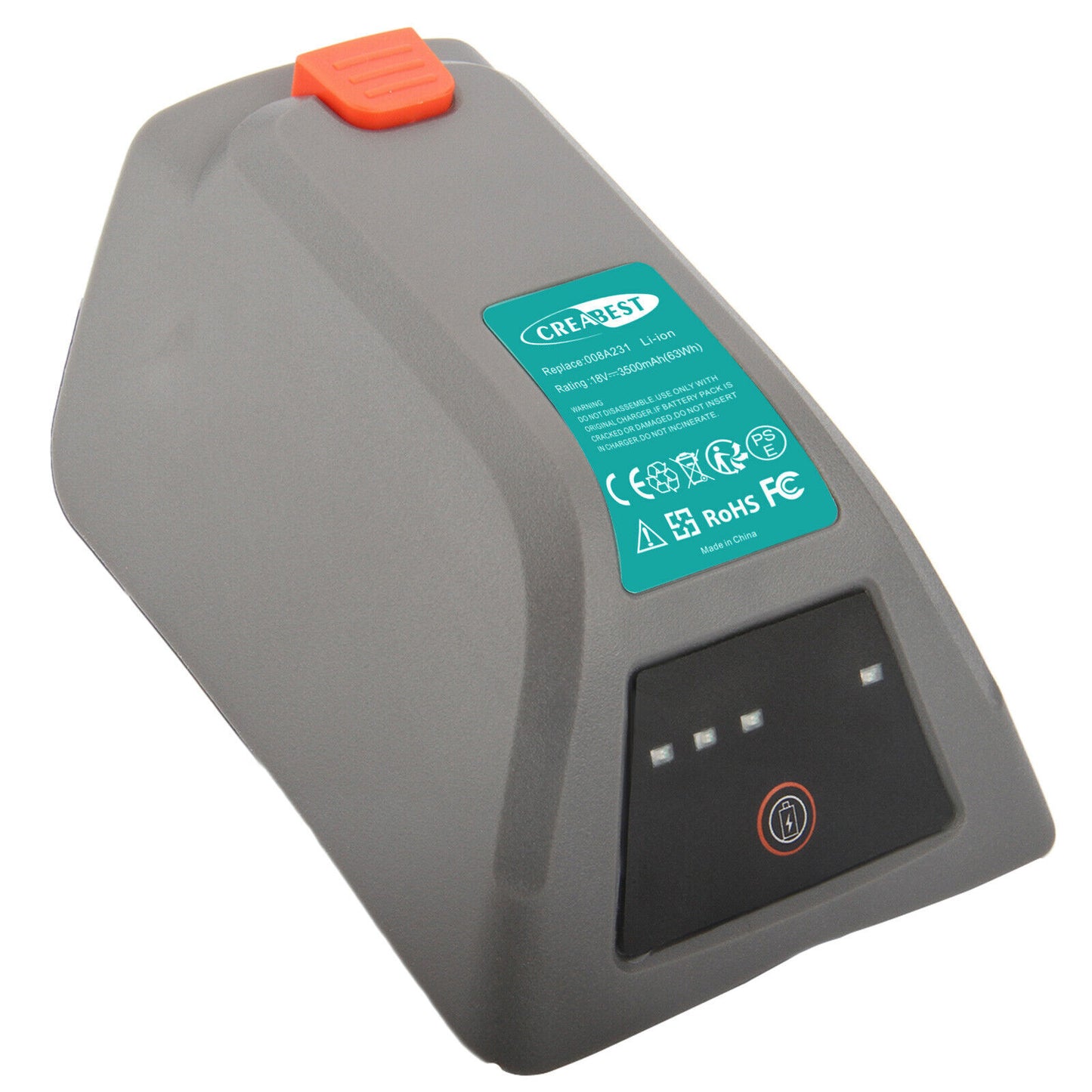 Batería de reemplazo 3.5Ah 18V Li-ion para Gardena 008A231 8025-20 Comfort 35