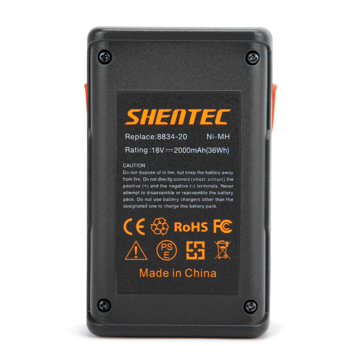 SHENTEC 2x Batería Ni-MH 18V 2AH para Gardena 8834-20 648844 648872 SmallCut 300 EasyCut 42