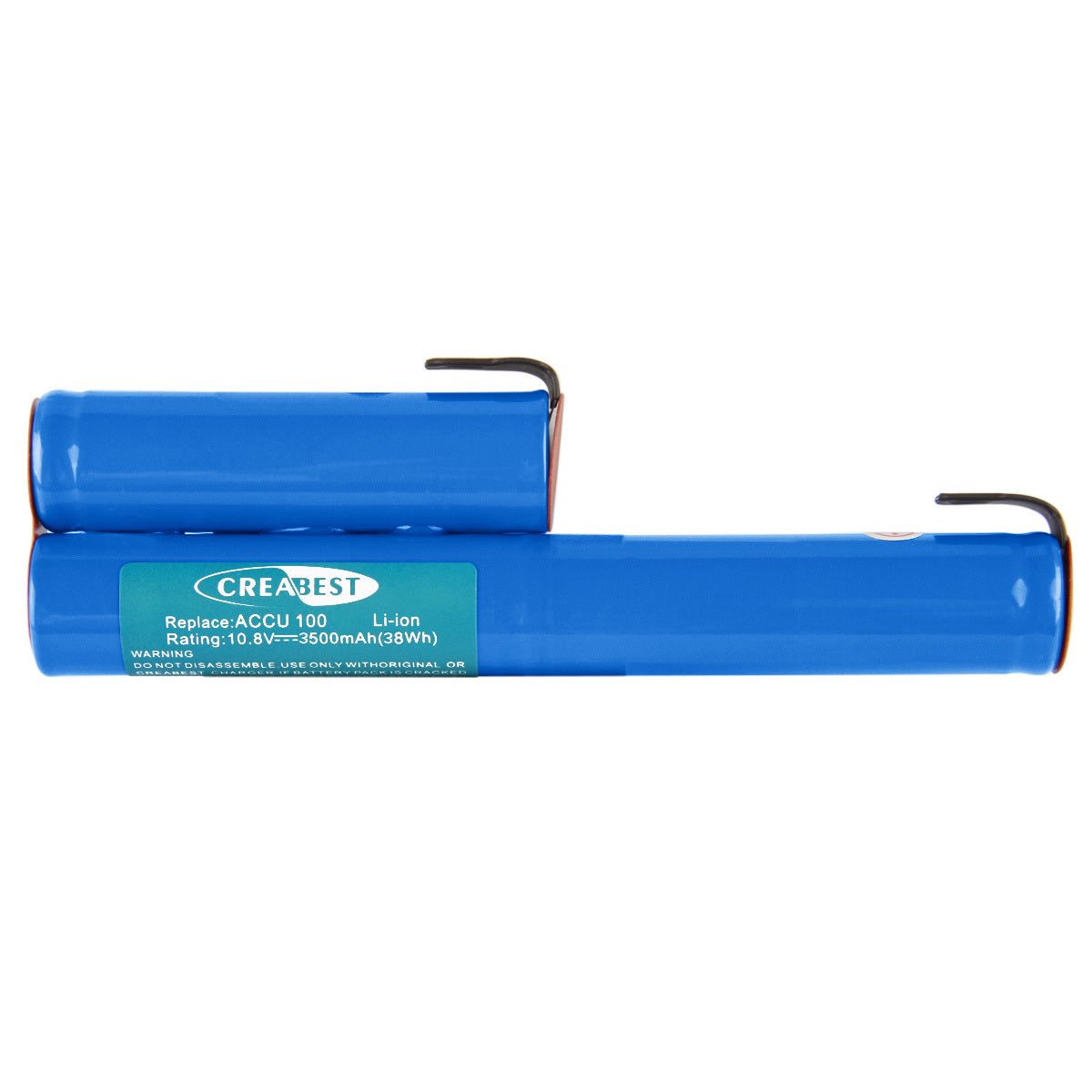 Batería de repuesto de ion de litio 10.8V 3500mAh para Gardena Accu100 (8805, 8805-20) recortabordes de césped