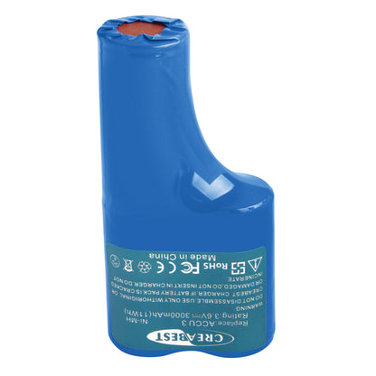 SHENTEC 3.6V 3Ah Ni-MH batería para Gardena ACCU3 2500-00.630.00 tijeras de césped Accu3 2315 2500