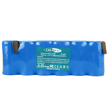 SHENTEC 3.0Ah 7.2V Ni-MH Batería para Gardena ACCU 90 Tijeras de Césped Batería 90