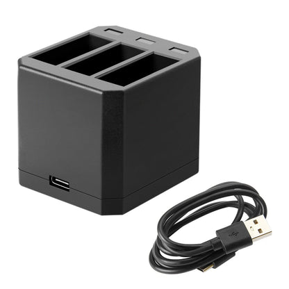 3Pcs Baterías AHDBT-501 601 701 Para GoPro HERO 7 Hero 6 5 Black + Cargador Triple