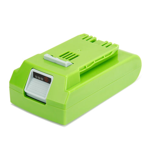 SHENTEC 5000mAh 24V Batería Li-ion Para Greenworks G-24 24V 29842 29852 29322 20362 24352