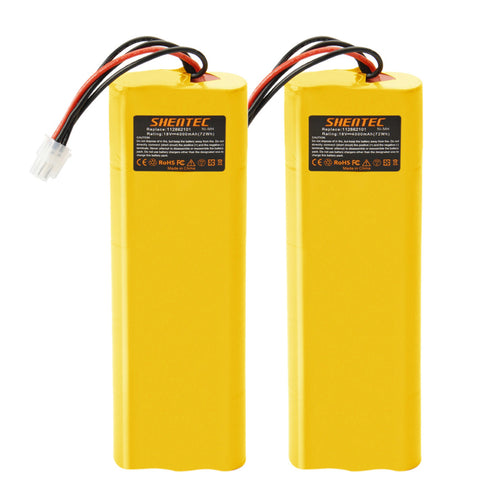 SHENTEC 2x 4000mAh 18V Ni-MH Batería Para Husqvarna Automóvil 210C 220AC 230ACX G2 2004-2006