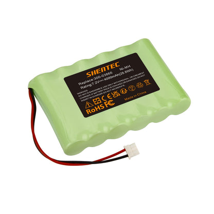 SHENTEC Batería Ni-MH de 7.2V 4000mAh para Honeywell Lynx 5100/5200/5300 300-03866 LCP500-4B