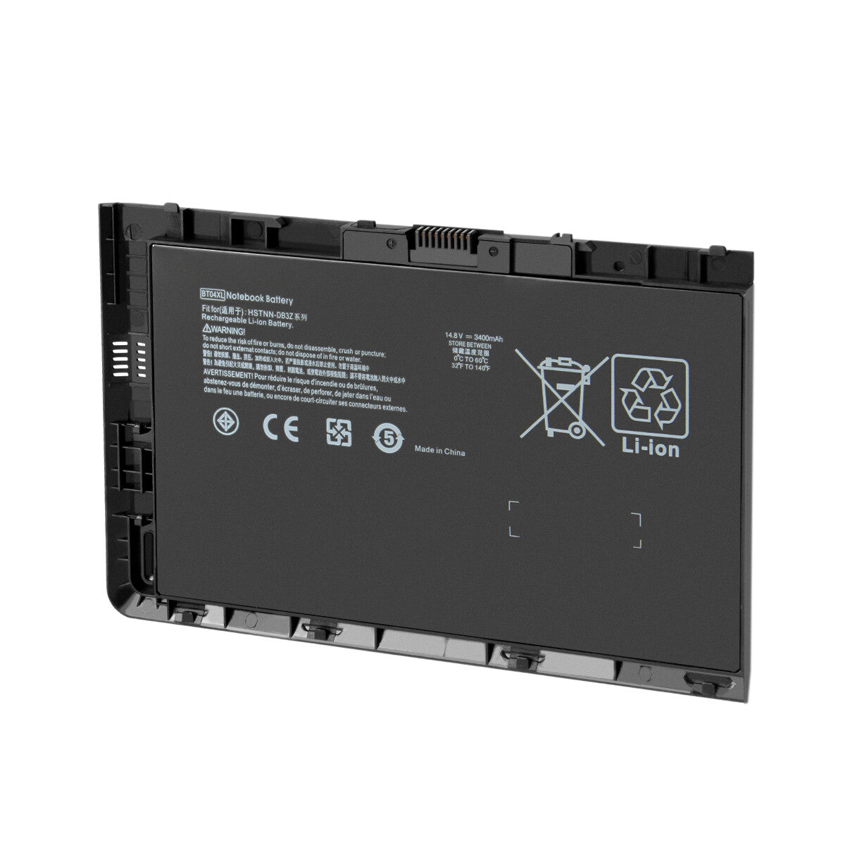 Batería 52Wh 14,8V BT04XL HSTNN-DB3Z BA06XL para HP EliteBook Folio 9470m 9480m