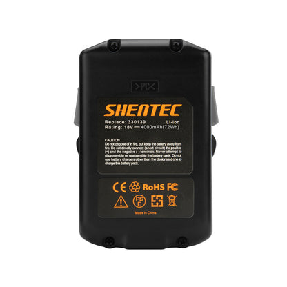 SHENTEC 18V 4000mAh Batería Li-ion De Repuesto Para Hitachi 330067 330068 330139 BSL1825 BSL1815X