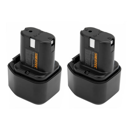 2 Pack 7.2V 4.0Ah Batería Ni-MH para Hitachi 325292 EB7 EB712S EB714S EB7B EB7G EB7M