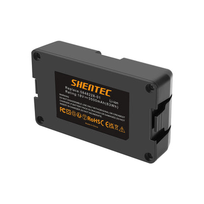SHENTEC Batería Li-Ion 3500mAH 18V para Gardena Sileno 2020 City 2018 Sileno+R100L