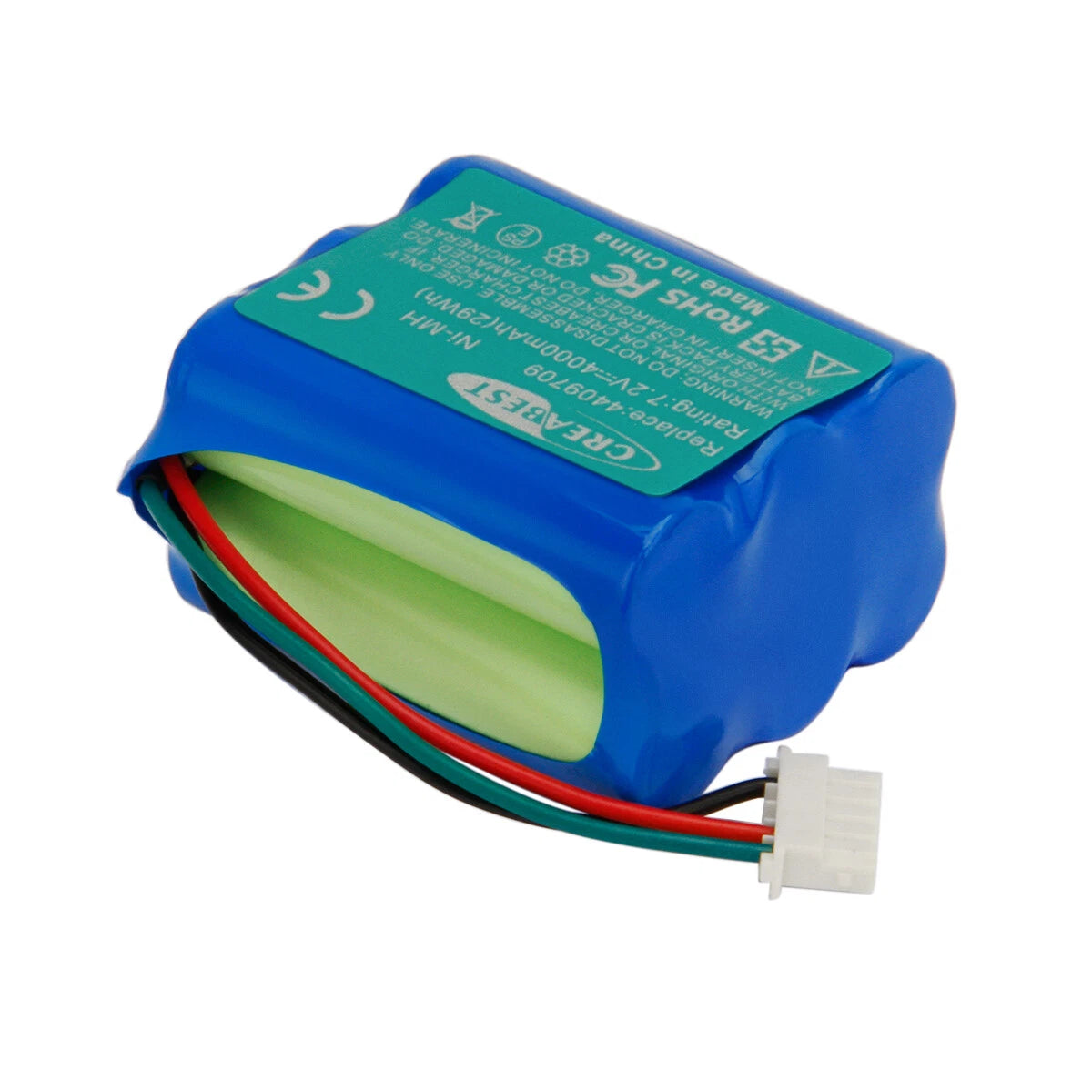 Batería Ni-MH de 7.2V 4.0Ah para iRobot Braava 380 380T 390 390T Mint 5200 5200C