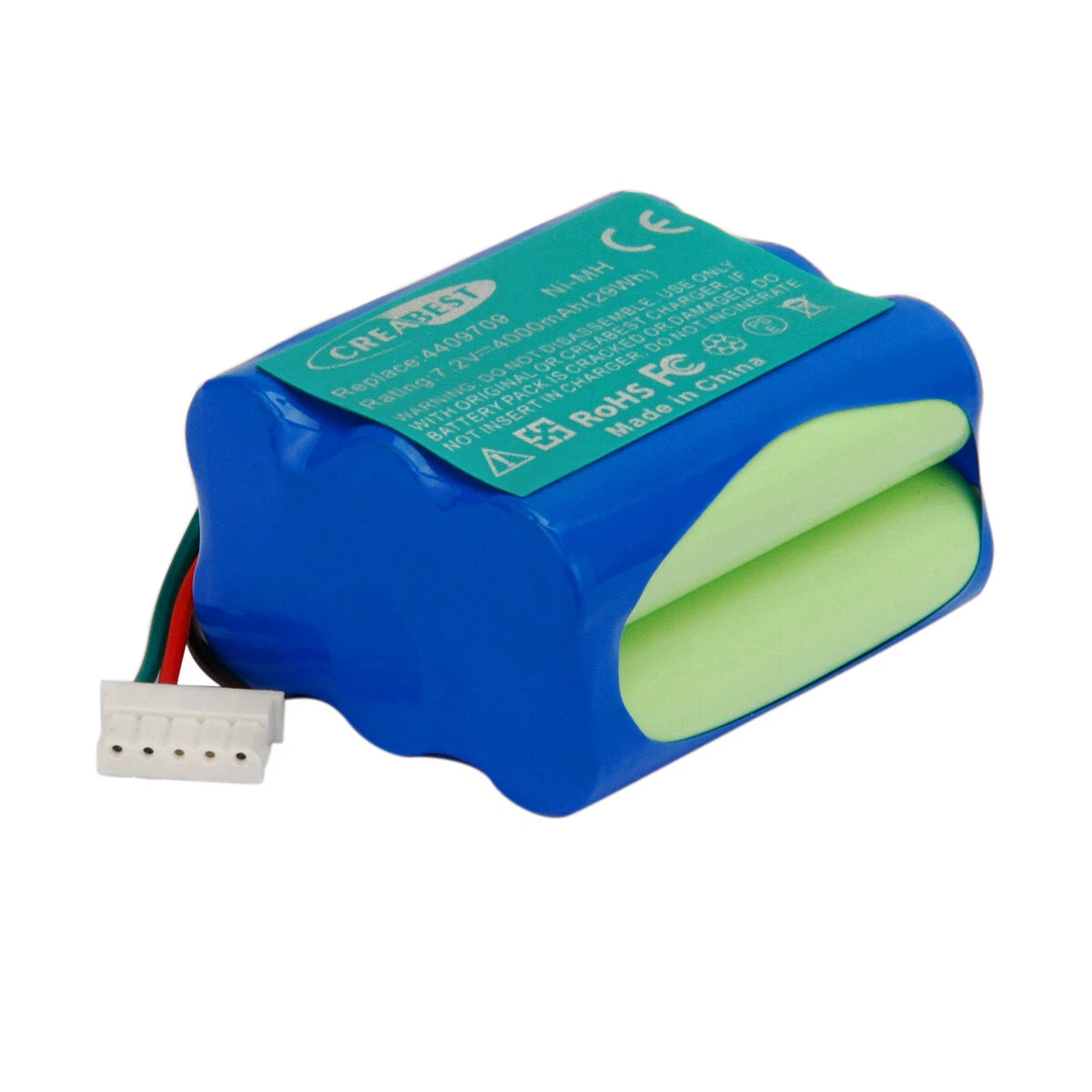 Batería Ni-MH de 7.2V 4.0Ah para iRobot Braava 380 380T 390 390T Mint 5200 5200C